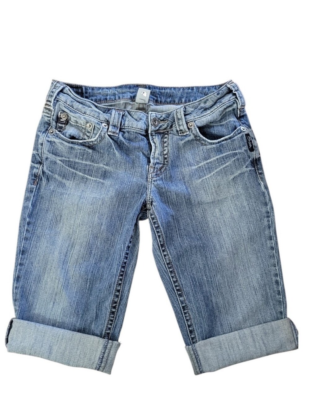 Silver Jeans Brand Denim Capri Length